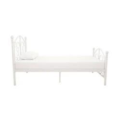 Twin Kids' Bombay Metal Bed White - Room & Joy -Room & Joy GUEST 6e961b9d b07b 45b8 a8f8 23c7e04b0435