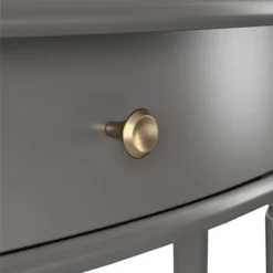 Aurora Half Moon Console Table Gray - Room & Joy -Room & Joy GUEST 70a53760 e937 408e 8923 ad65e8bab5f8