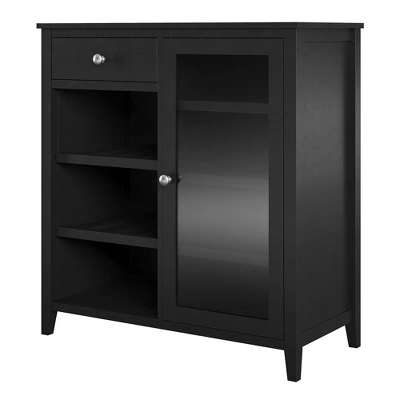Cardensa Bar Cabinet Black - Room & Joy 5 Cardensa Bar Cabinet Black - Room & Joy - Image 3