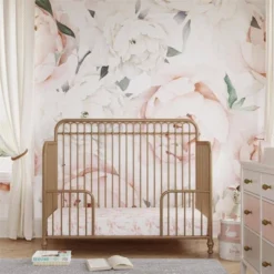 Room & Joy Luna 3-in-1 Convertible Metal Crib JMPA Certified - Gold -Room & Joy GUEST 70b6712c 3041 4460 88bf 71b26a8f3bba