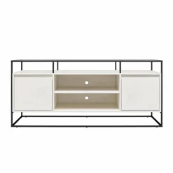 Creswell Modern Media Console TV Stand For TVs Up To 54" - Room & Joy -Room & Joy GUEST 70cc2a64 0fde 487d 97a1 08c982f09d5a