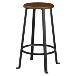 3pc Edison Industrial Counter Height Dining Set Dark Mahogany - Room & Joy -Room & Joy GUEST 741f60c0 c147 4178 8ef7 d0ade41c3fea