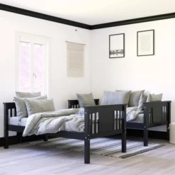 Twin Over Twin Miller Wood Bunk Bed - Room & Joy -Room & Joy GUEST 75aa7de5 eb2c 4bba af46 127c1455acc6