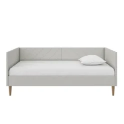 Valerian Upholstered Daybed Gray Linen - Room & Joy -Room & Joy GUEST 75ac4b01 11b6 4950 8bd3 cc5602f21543