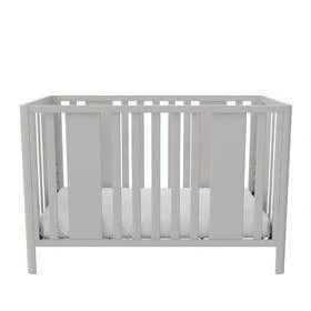 Room & Joy Emmett Curved Post 3-in-1 Crib - Sharkey Gray 9 Room & Joy Emmett Curved Post 3-in-1 Crib - Sharkey Gray - Image 7