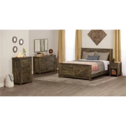 Brookside 4 Drawer Dresser Rustic - Room & Joy -Room & Joy GUEST 79e88821 a686 4604 9749 b8a688302bbe