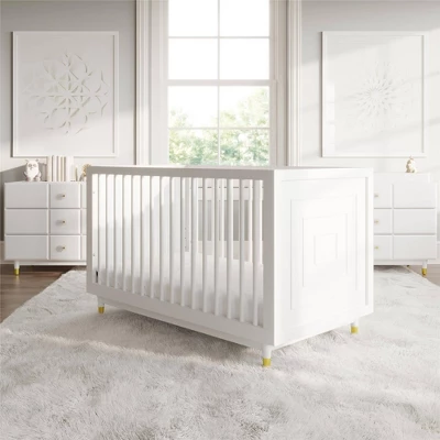 Room & Joy Rory 3-in-1 Crib With Adjustable Mattress Height - White 5 Room & Joy Rory 3-in-1 Crib With Adjustable Mattress Height - White - Image 4