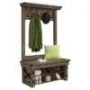 Hathaway Wood Veneer Entryway Hall Tree With Bench Rustic Gray - Room & Joy 1 Hathaway Wood Veneer Entryway Hall Tree With Bench Rustic Gray - Room & Joy -Room & Joy GUEST 8557bfef 74fd 4a42 a27b 406e7e6f7fa7