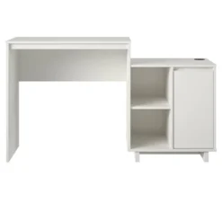 Pikeston Computer Desk And Cabinet Combo - Room & Joy -Room & Joy GUEST 876c9e64 9019 45e4 b666 e9ea5b913bda