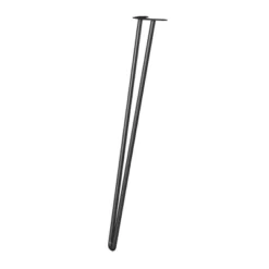 Room & Joy 26" 4pk Steel Hairpin Furniture Legs Black -Room & Joy GUEST 88a2acbd c9e3 4e93 a3e6 6aaa6ceb8763