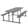 6' Intellifit Folding Blow Mold Rectangle Picnic Table - Room & Joy -Room & Joy GUEST 88c39fd2 618c 4ccd b6dd 410f9ea188f3