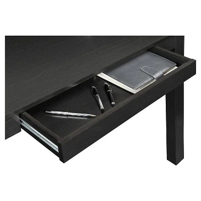 George Wood Writing Desk With Drawers - Room & Joy 4 George Wood Writing Desk With Drawers - Room & Joy - Image 2