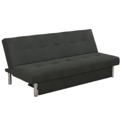 Saddie Futon With Storage Drawers Gray - Room & Joy -Room & Joy GUEST 92a14f71 81dd 456c acdc 83e6fa3a6fd5