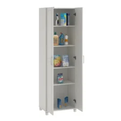 24" Welby Utility Storage Cabinet White - Room & Joy -Room & Joy GUEST 92b25c6a a7c2 411c 879a d8e4cde3eb25
