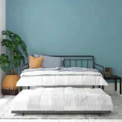 Waldorf Metal Daybed And Trundle - Room & Joy -Room & Joy GUEST 94c808d7 ab16 4539 966a 7f73fa9b55ac