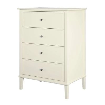 4 Drawer Durham Traditional Dresser White - Room & Joy 5 4 Drawer Durham Traditional Dresser White - Room & Joy - Image 3