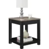 Paramount End Table Black/ Sonoma Oak - Room & Joy 1 Paramount End Table Black/ Sonoma Oak - Room & Joy -Room & Joy GUEST 969ba590 922b 4707 9625 35d09f639db7