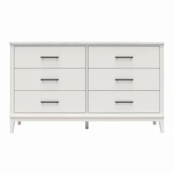 Morganfield Wide 6 Drawer Marble Top Dresser - Room & Joy -Room & Joy GUEST 9722fecf 8432 420b b521 2106eb0c27d6