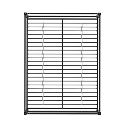 Dax Metal Canopy Bed Black - Room & Joy 9 Dax Metal Canopy Bed Black - Room & Joy - Image 7