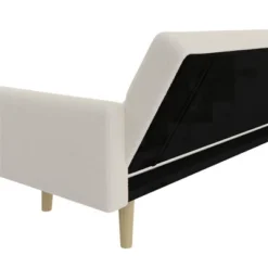 Benedict Wooden Futon Ivory - Room & Joy -Room & Joy GUEST 9e3a332d 5422 48f1 9d70 819b6c325f04