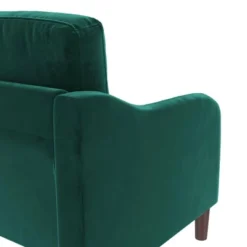 Penny 2 Seater Loveseat Sofa Green Velvet - Room & Joy -Room & Joy GUEST 9e774244 c1e7 47c7 90bb 35afa6bab67f