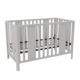 Room & Joy Emmett Curved Post 3-in-1 Crib - Sharkey Gray 6 Room & Joy Emmett Curved Post 3-in-1 Crib - Sharkey Gray - Image 4