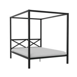 Dax Metal Canopy Bed Black - Room & Joy 24 Dax Metal Canopy Bed Black - Room & Joy -Room & Joy GUEST 9f5c4b4f 9fce 4a19 aa53 e0e030f730ef