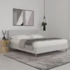 Venus Tufted Upholstered Bed Gray Linen - Room & Joy -Room & Joy GUEST a1c88303 edcf 4983 8ecf cea862a74761