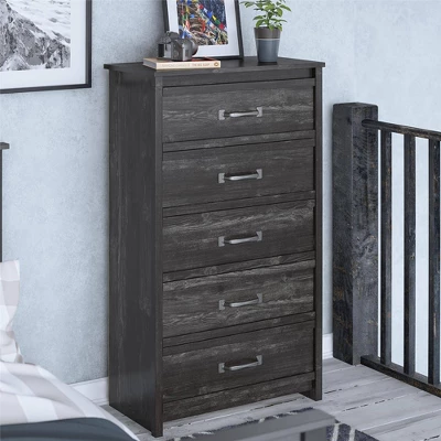 Dandrea 5 Drawer Dresser - Room & Joy 4 Dandrea 5 Drawer Dresser - Room & Joy - Image 2