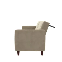 Isabella Tufted Transitional Futon - Room & Joy -Room & Joy GUEST a3a7bff2 2cad 41cd 9eee db25503d1a24