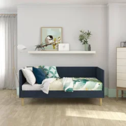 Fabio Mid Century Upholstered Daybed - Room & Joy -Room & Joy GUEST a3d90bb7 9f16 49c7 b94d 7e27d865a762