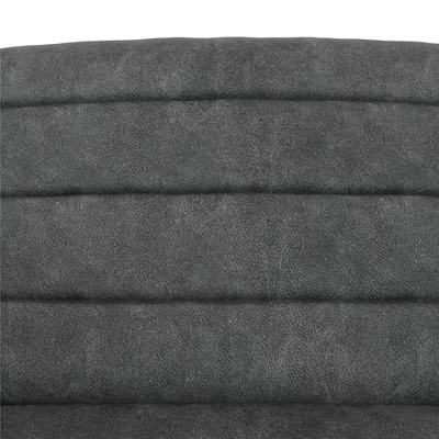 Ash Futon Distressed Faux Leather - Room & Joy 11 Ash Futon Distressed Faux Leather - Room & Joy - Image 9