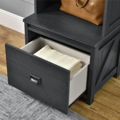 Brookside Entryway Hall Tree With Storage Bench - Room & Joy -Room & Joy GUEST a7e7752e f101 47c8 99da c6336314abd9