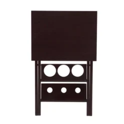 Wood Folding Wine Rack With Removable Tray Espresso - Room And Joy 15 Wood Folding Wine Rack With Removable Tray Espresso - Room And Joy -Room & Joy GUEST af1d0a54 ee14 4a91 9af9 4dc58168a45b