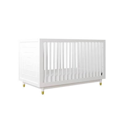 Room & Joy Rory 3-in-1 Crib With Adjustable Mattress Height - White 4 Room & Joy Rory 3-in-1 Crib With Adjustable Mattress Height - White - Image 3