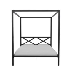 Dax Metal Canopy Bed Black - Room & Joy 19 Dax Metal Canopy Bed Black - Room & Joy -Room & Joy GUEST b4acec70 d8cd 4f64 93b7 b32b4fe3cf4a
