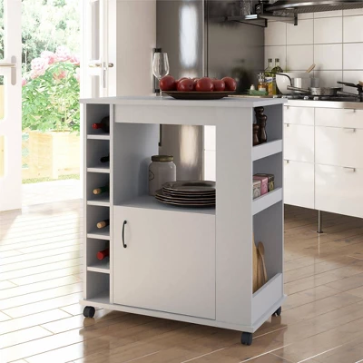 Clementine Multifunction Kitchen Cart - Room & Joy 3 Clementine Multifunction Kitchen Cart - Room & Joy