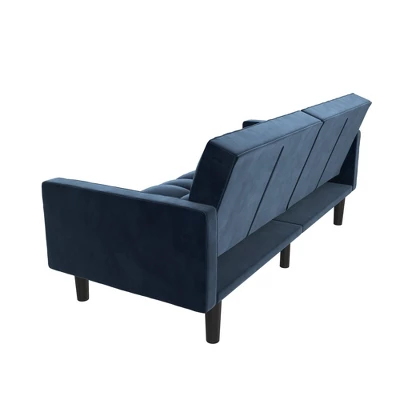 Holly Convertible Sofa Sleeper Futon With Arms - Room & Joy 11 Holly Convertible Sofa Sleeper Futon With Arms - Room & Joy - Image 9