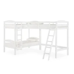 Twin Veronica Triple Wood Bunk Bed - Room & Joy -Room & Joy GUEST b806417c a008 42c6 9fbd f358a4bf3b2a