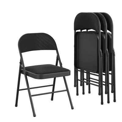 4pk Fabric Folding Chair - Room & Joy 9 4pk Fabric Folding Chair - Room & Joy - Image 7