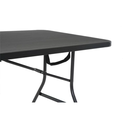 30" Fold-In-Half Blow Molded Folding Table - Room & Joy 5 30" Fold-In-Half Blow Molded Folding Table - Room & Joy - Image 3