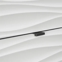 Maddock 1 Door 3 Drawer Accent Cabinet With Faux Wave Pattern Graphite - Room & Joy -Room & Joy GUEST baed2148 6857 4134 b384 550df8745d4c