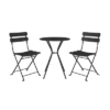 3pc Bistro Set With Folding Chairs - Room & Joy -Room & Joy GUEST bbf6ecaf 5d8f 40c3 a687 5b4b6c8f164f