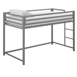 Max Metal Junior Loft Bed Silver - Room & Joy -Room & Joy GUEST bf9880d6 35e2 44a7 8586 044b5fb66847