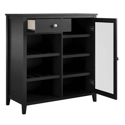 Cardensa Bar Cabinet Black - Room & Joy 8 Cardensa Bar Cabinet Black - Room & Joy - Image 6