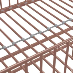 Twin Kaila Metal Loft Bed Rose Gold - Room & Joy -Room & Joy GUEST c31e23a3 18a7 4e78 9afb 781eaaa8fec4