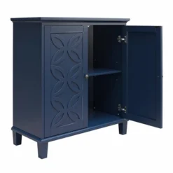 Catrin Double Door Accent Cabinet - Room & Joy -Room & Joy GUEST c3340484 aeca 42fc 96fb b7f63a0cefdf