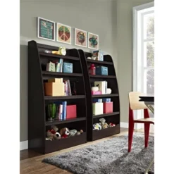 Kids' Dixie 4 Shelf Bookcase Espresso - Room & Joy -Room & Joy GUEST c514dfe9 5d92 4c25 b879 318b2278b03b