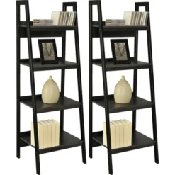 Viewfield 4 Shelf Ladder Bookcase Bundle - Room & Joy -Room & Joy GUEST c9367283 965b 4dfe be73 125c67c57838