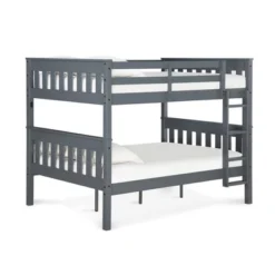 Full Over Full Petty Wood Bunk Bed With USB Port - Room & Joy -Room & Joy GUEST ce8c55c8 760e 4f66 bad7 300f3794f8e7